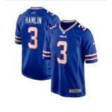 Damar Hamlin, Buffalo Bills Nike Game Jersey - Royal Damar Hamlin, Buffalo Bills Nike Game Jersey - Royal